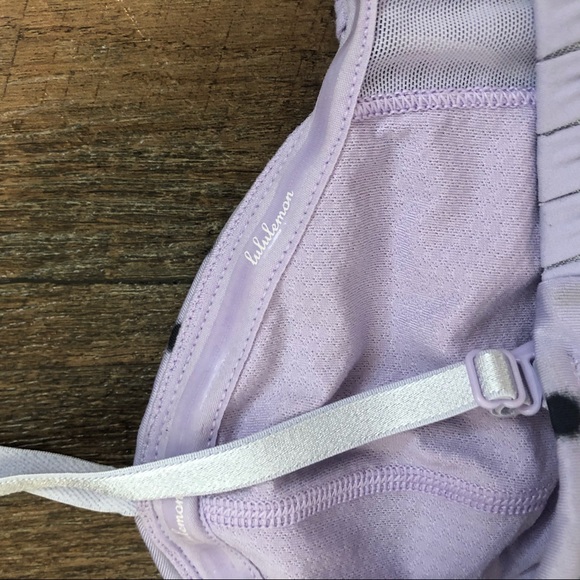 Lululemon Purple Polka Dot Cut Out Top - Picture 11 of 12